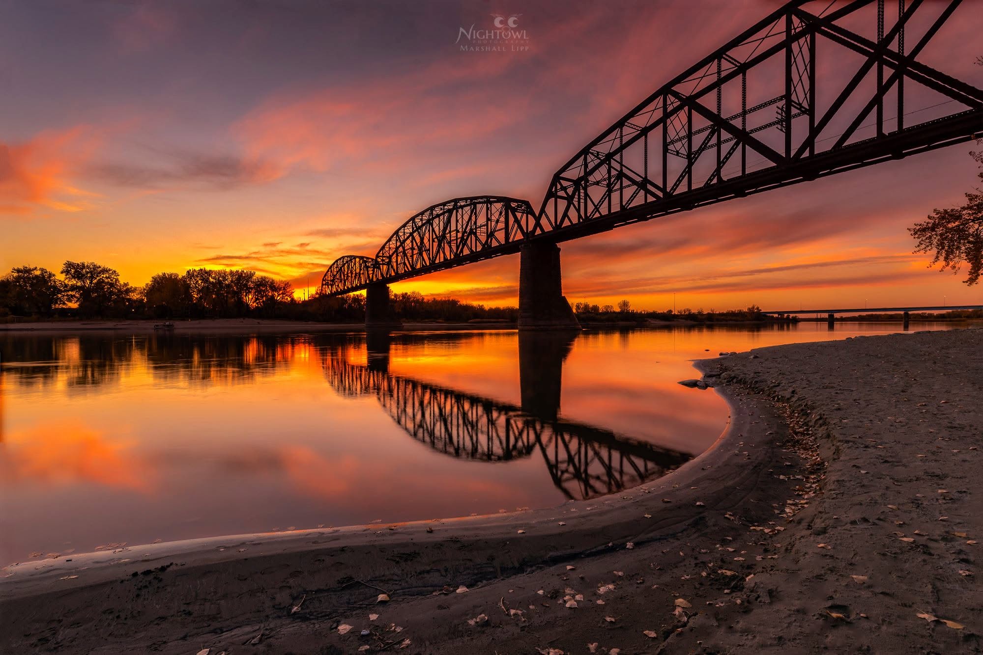 The bridge at day's end